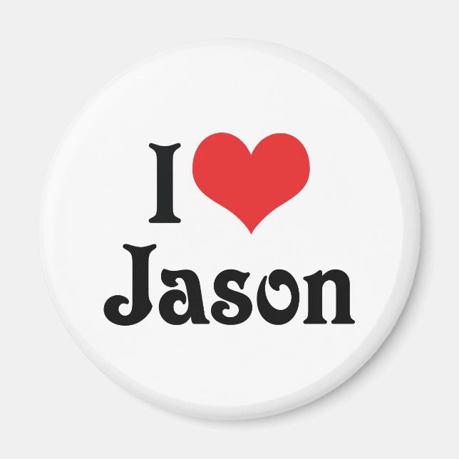 Íman Eu Amo Jason (Frente)
