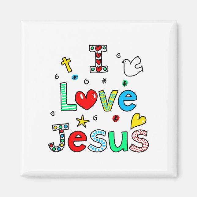 Íman Eu amo Jesus (Frente)
