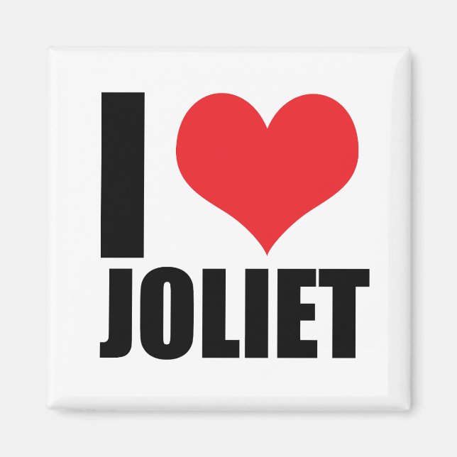 Íman Eu amo Joliet (Frente)