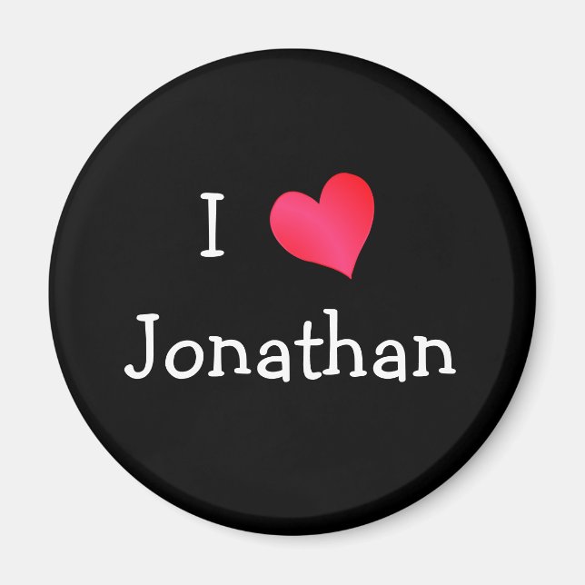 Íman Eu amo Jonathan (Frente)