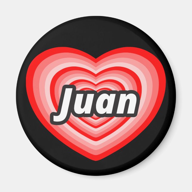 Íman Eu amo Juan (Frente)