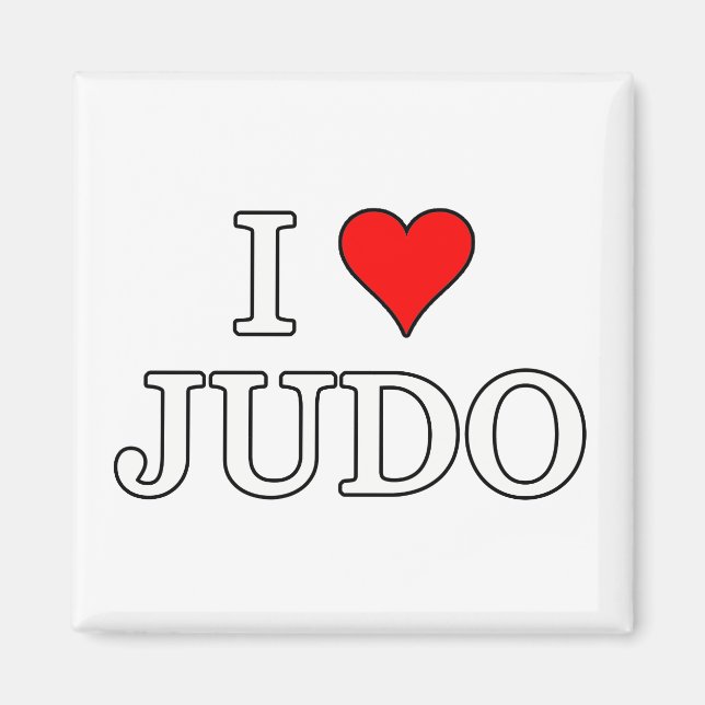 Íman Eu Amo Judo (Frente)