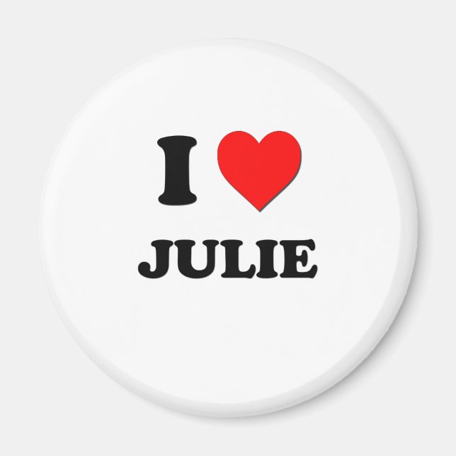 Íman Eu Amo Julie (Frente)