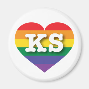 Íman Eu amo Kansas Orgulho gay