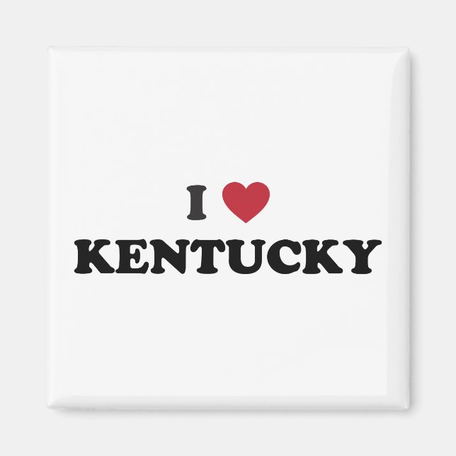 Íman Eu amo Kentucky (Frente)