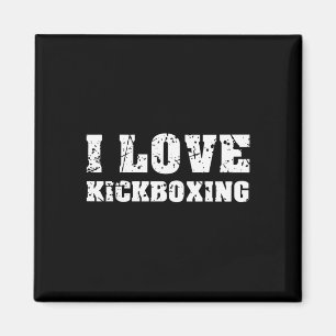 Íman Eu Amo Kickboxing Academia Fitness Para Homens Mul