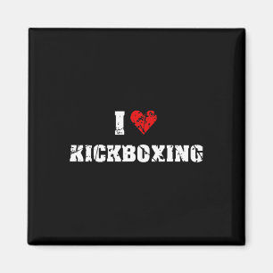 Íman Eu Amo Kickboxing Academia Fitness Para Homens Mul