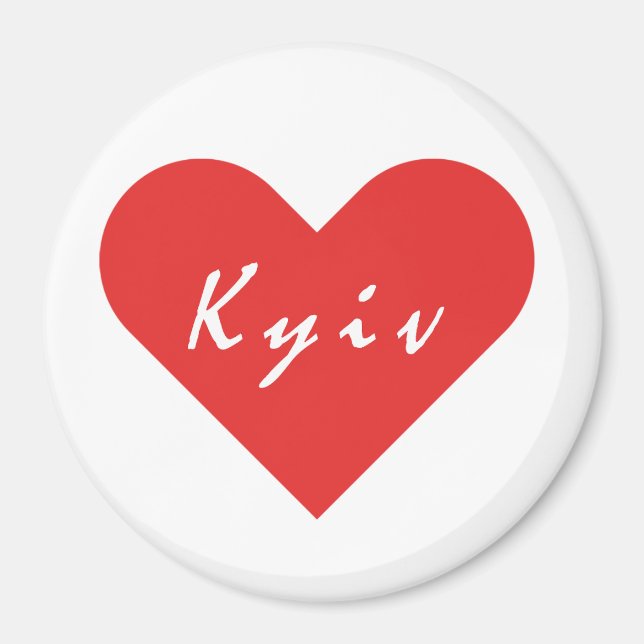 Íman Eu amo Kiev (Frente)