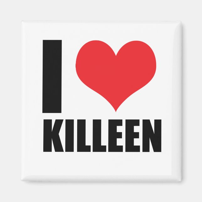 Íman Eu amo Killeen (Frente)