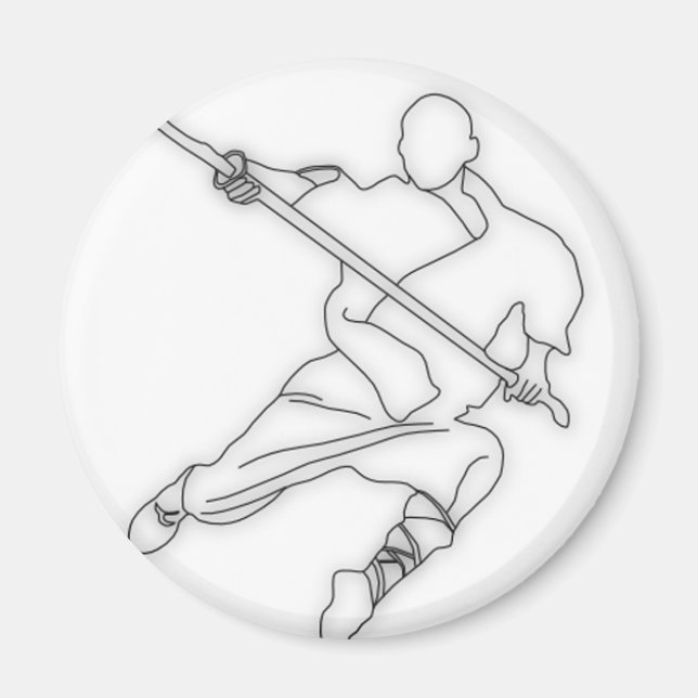 Íman Eu Amo Kung-Fu 2 (Frente)