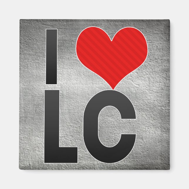 Íman Eu amo LC (Frente)