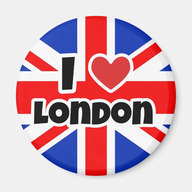 Íman Eu amo Londres (Frente)