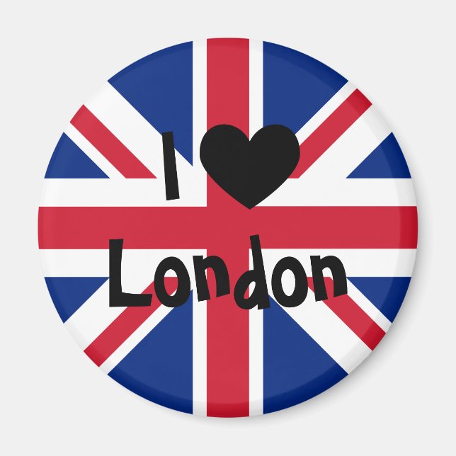 Íman Eu amo Londres (Frente)