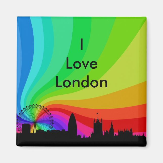Íman Eu amo Londres (Frente)