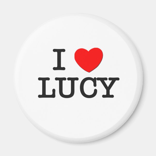 Íman Eu Amo Lucy (Frente)