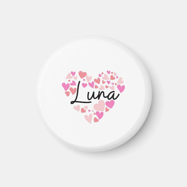 Íman Eu amo Luna (Frente)
