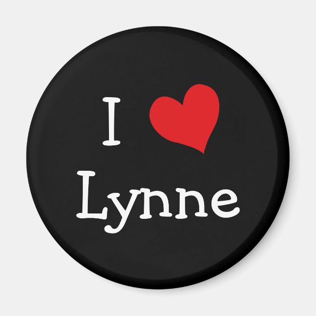 Íman Eu Amo Lynne (Frente)