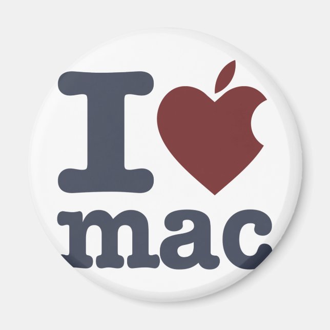 Íman Eu amo Mac (Frente)