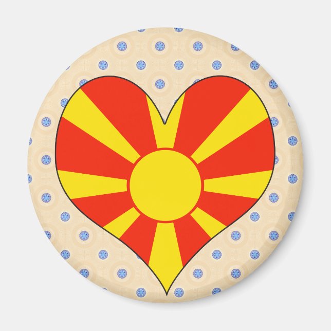 Íman Eu Amo Macedônia (Frente)