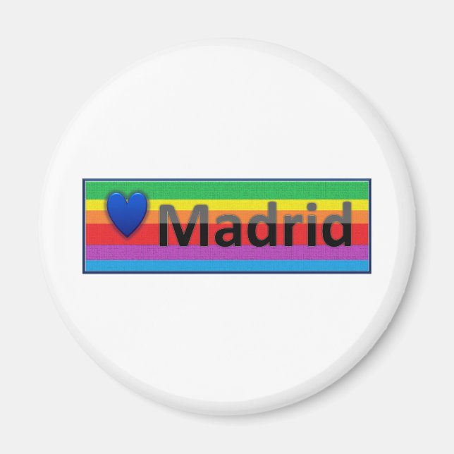 Íman Eu Amo Madrid (Frente)