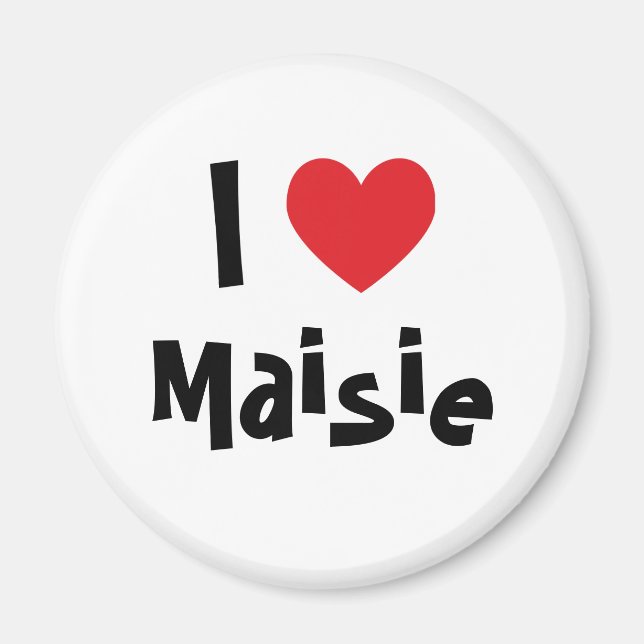 Íman Eu Amo Maisie (Frente)