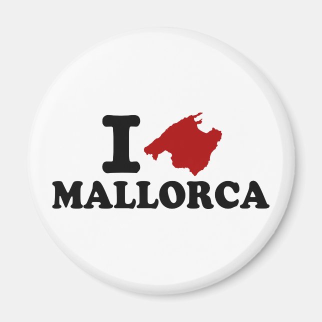 Íman Eu amo Mallorca (Frente)