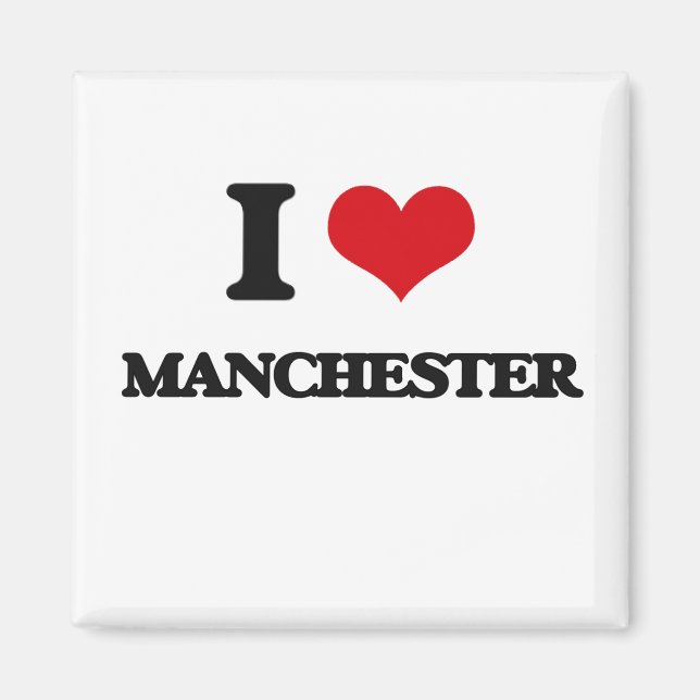 Íman Eu amo Manchester (Frente)