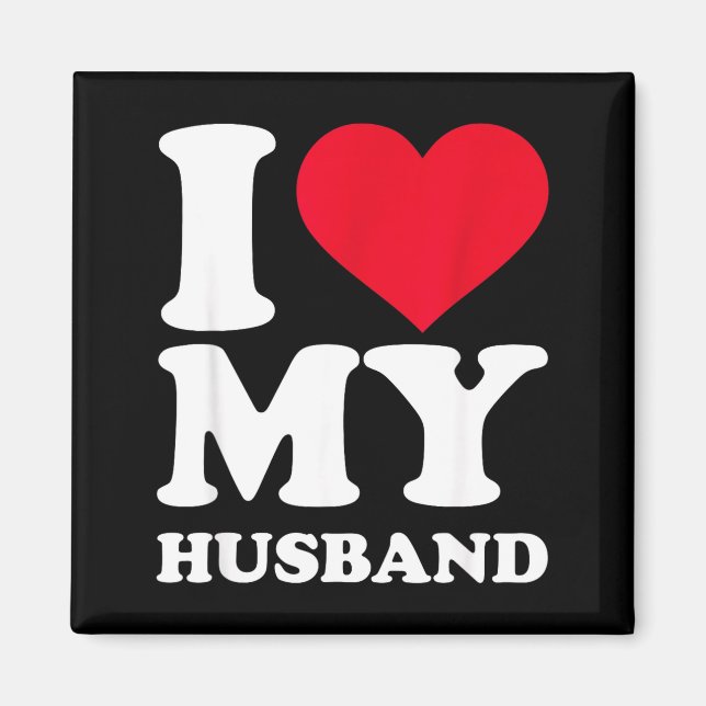 Íman Eu Amo Marido (Frente)