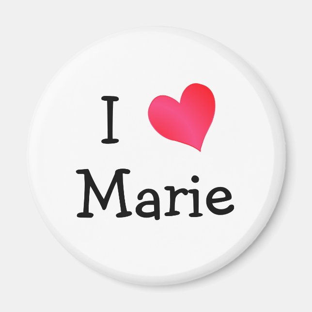 Íman Eu Amo Marie (Frente)