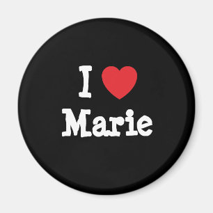 Íman Eu amo Marie Heart Shirt
