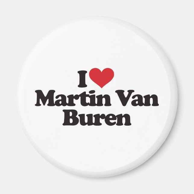 Íman Eu Amo Martin Van Buren (Frente)