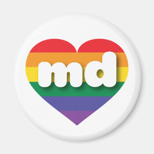 Íman Eu amo Maryland Orgulho gay
