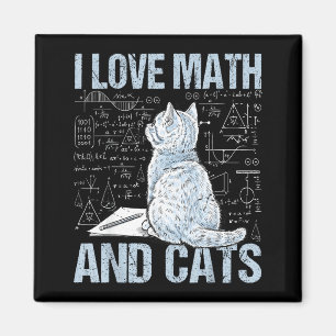Íman Eu Amo Matemática E Gatos Professor De Ciências Al