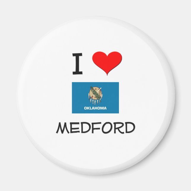 Íman Eu Amo Medford Oklahoma (Frente)