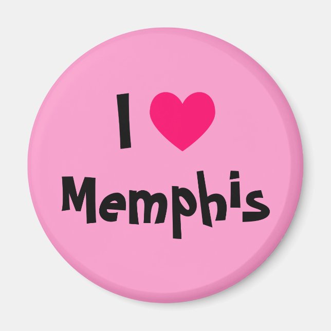 Íman Eu Amo Memphis (Frente)