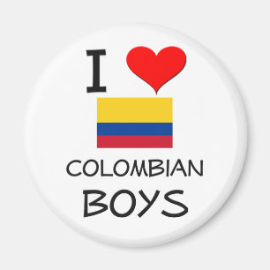 Íman Eu amo meninos colombianos