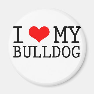 Íman Eu Amo Meu Buldogue