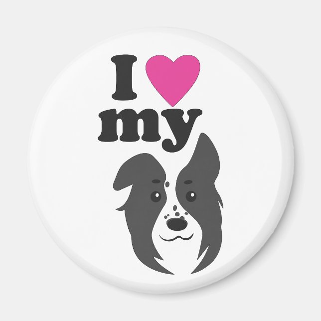 Íman Eu Amo Meu Cachorro! (Frente)