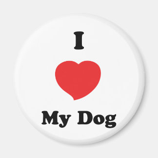 Íman Eu amo meu cachorro