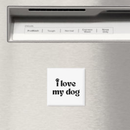 Íman Eu Amo Meu Cachorro