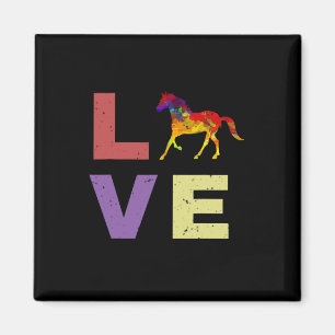 Íman Eu Amo Meu Cavalo Cavalo De Cavalo Andando De Pres