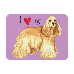 Íman Eu amo meu cocker spaniel