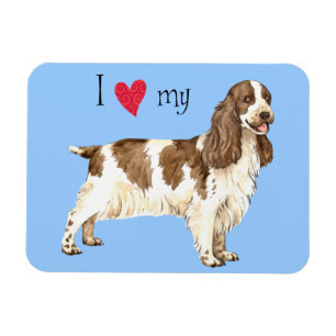 Íman Eu amo meu cocker spaniel inglês