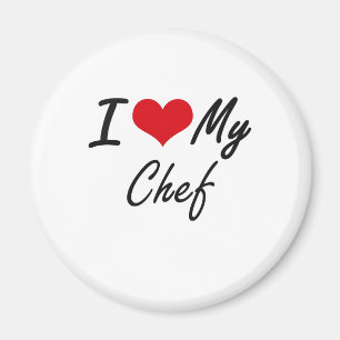 Íman Eu amo meu cozinheiro chefe