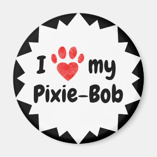 Íman Eu amo meu gato de Duende-Bob