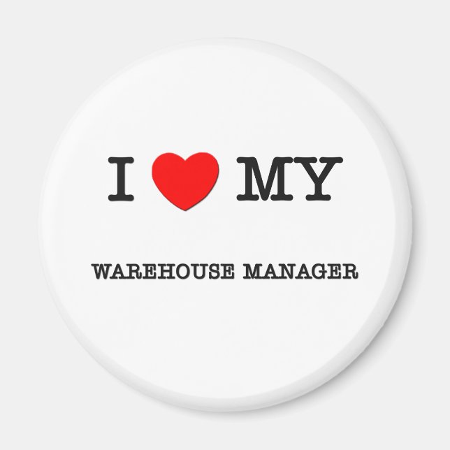 Íman Eu Amo Meu GERENTE DE WAREHOUSE (Frente)