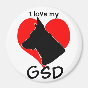 Íman Eu amo meu GSD!