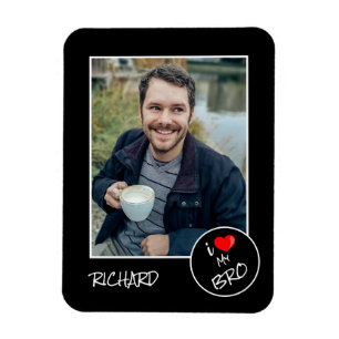 Íman Eu Amo Meu Irmão, Foto Personalizada - Personaliz