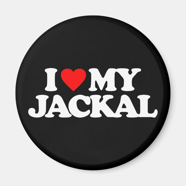 ÍMAN EU AMO MEU JACKAL (Frente)