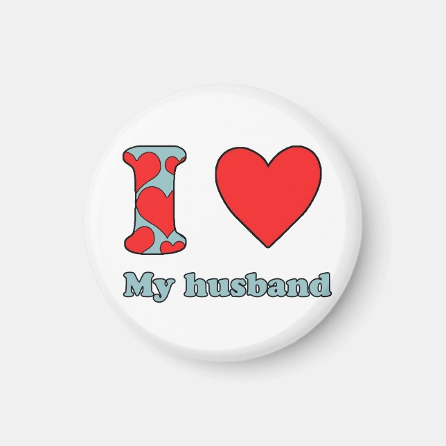 Íman Eu amo meu marido (Frente)